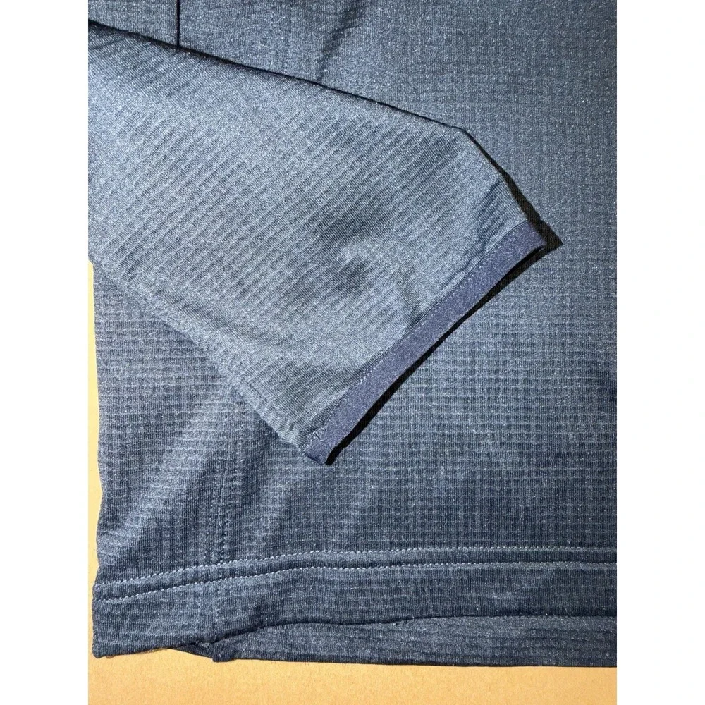 THE NORTH FACE Men's Sweatshirt Quarter Zip Navy Blue Long Sleeve Size L